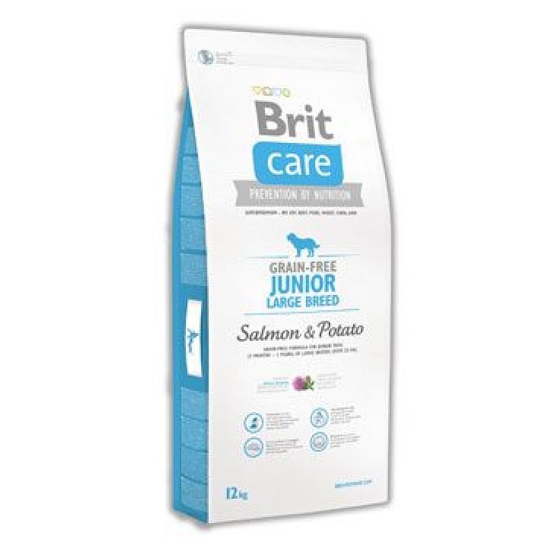 Brit Care Dog Grain-free Junior LB Salmon & Potato 12 kg