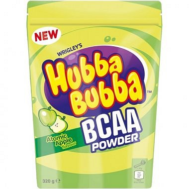 Mars Hubba Bubba BCAA Powder - 320 g, jablko