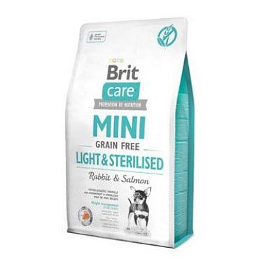 Brit Care Dog Mini Grain Free Light & Sterilised 7 kg