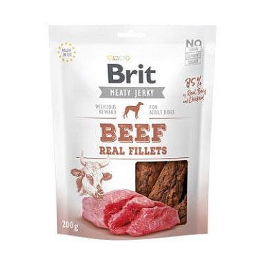 Brit Jerky Beef Fillets 200 g