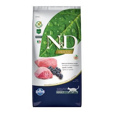 N&D PRIME CAT Adult Lamb & Blueberry 5 kg