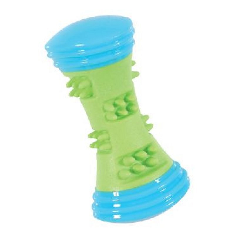 Zolux Hračka pes TPR SUNSET činka 16 cm zelená