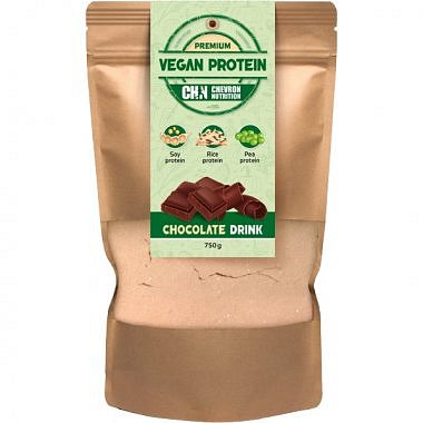 Chevron Nutrition Premium Vegan Protein - 750 g, banán