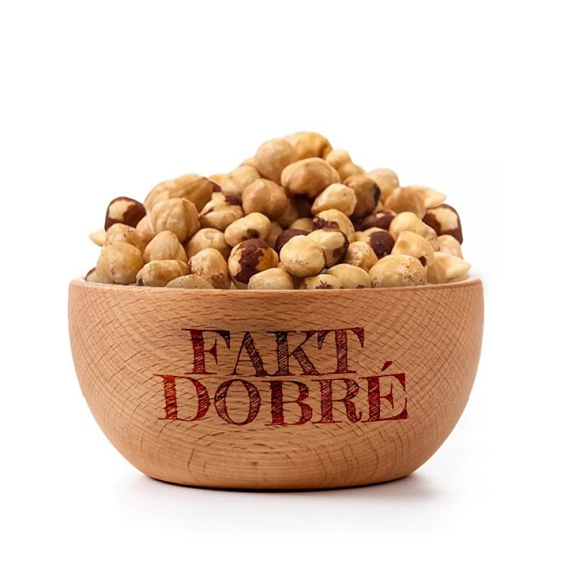 FAKT DOBRÉ Lískové ořechy pražené nesolené 200 g