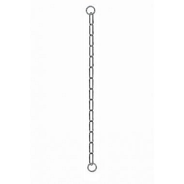 Obojek kovový stahovák dlouhá oka 1-řadý 65cm