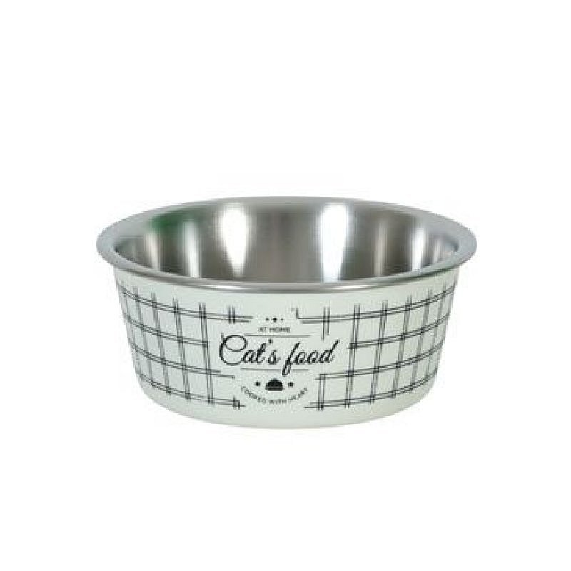 Zolux Miska nerez kočka FOOD CAT béžová 400 ml