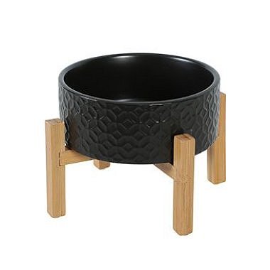 Zolux Miska keramická KERAMO SOLO černá 700 ml