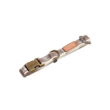 Zolux obojek pes TAIGA nastavitelný hnědý 25 mm