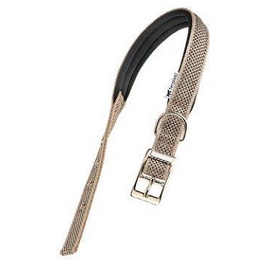 Ferplast obojek reflexní DAYTONA DELUXE C25/53 hnědé