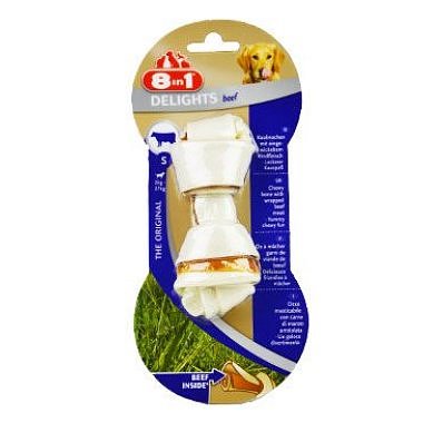 Pochoutka 8in1 Delights Beef Bone S