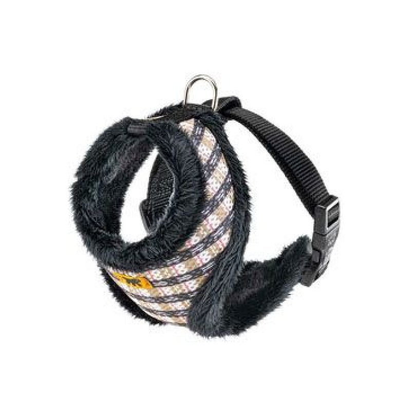 Ferplast postroj NIKITA Fur L tartanový