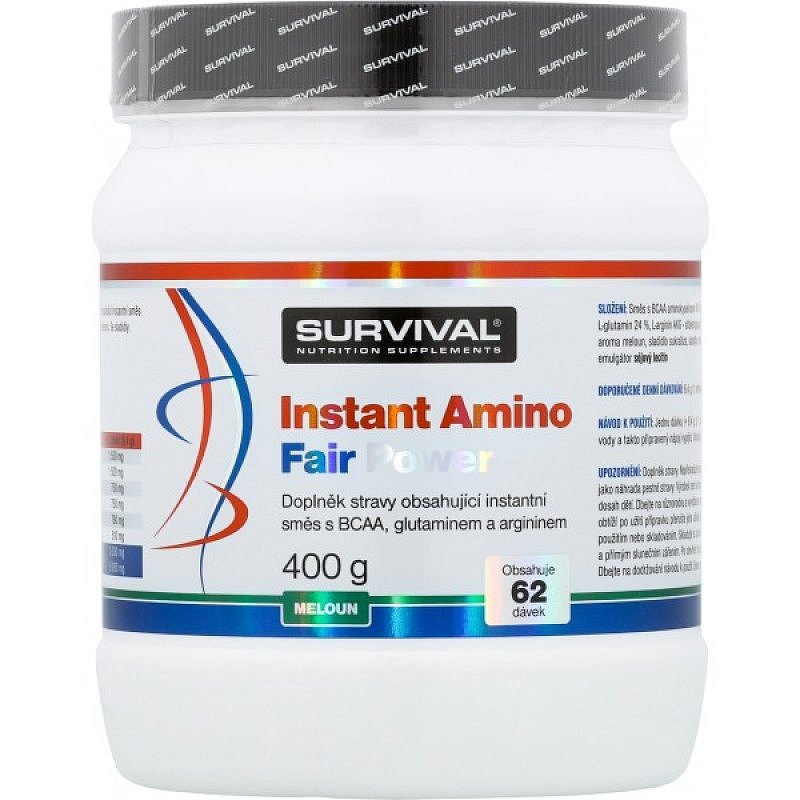 Survival BCAA Instant 300 g, ledový čaj-citron