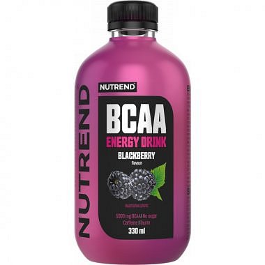 Nutrend BCAA Energy Drink - 330 ml, ostružina