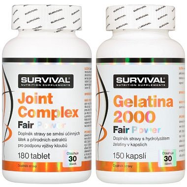 Survival Joint Complex + Gelatina 2000 Fair Power ZDARMA