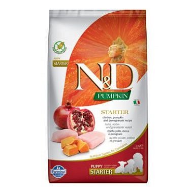 N&D Pumpkin DOG Puppy Starter Chicken&Pomegranat 2,5 kg