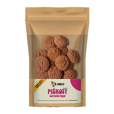 DINGO piškoty s červenou řepou bezlepkové 90 g