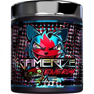 Fitness Authority Gamerize Energy - 280 g, višeň-cola