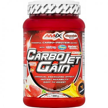 Amix CarboJet Gain - 1000 g, vanilka