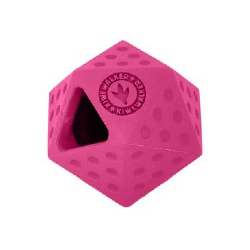 Hračka pes ICOSABALL MINI na pamlsky růžová Kiwi