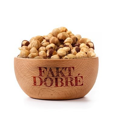 FAKT DOBRÉ Lískové ořechy pražené nesolené 1 kg