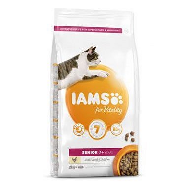 Iams Cat Senior Chicken 2 kg