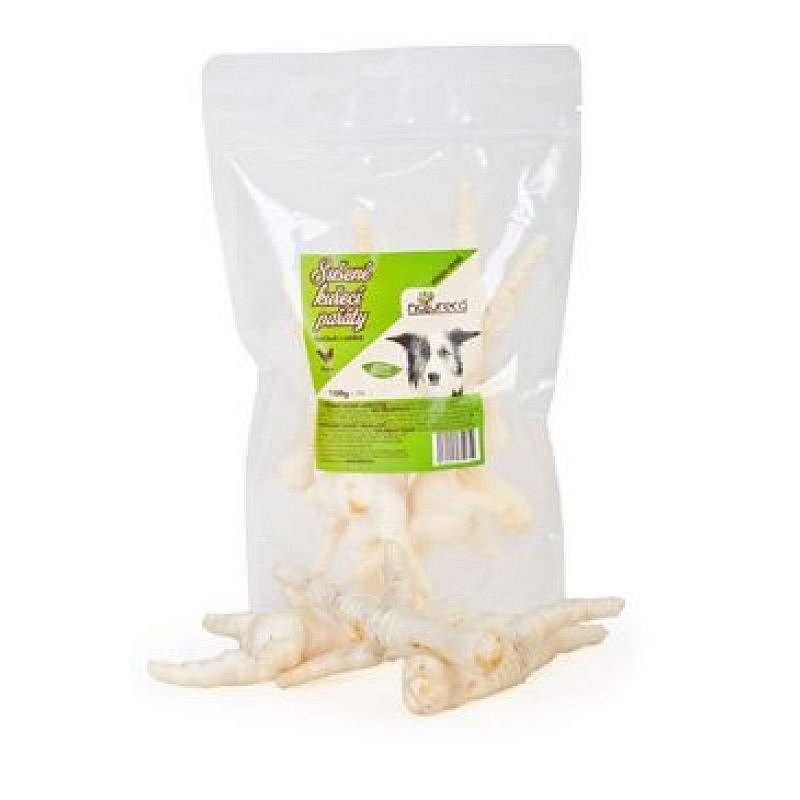 NATURECA Kuřecí pařáty sušené kalciové 100 g