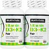 Survival Vitamin D3+K2 Fair Power 120 cps
