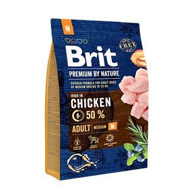 Brit Premium Dog by Nature Adult M 3 kg