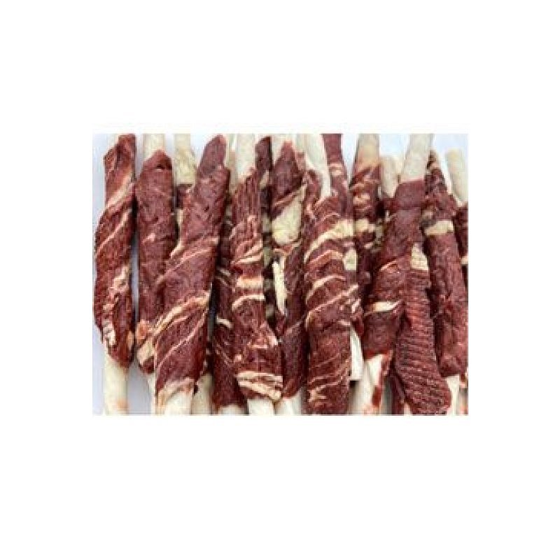 Kabanos obalený v jehněčím a treskou 100 g