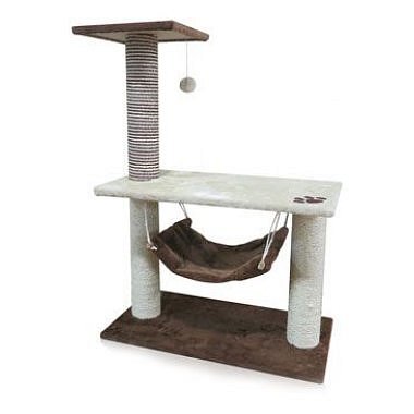 Škrabadlo Alcina Grande mokka 75 x 40 x 106 cm