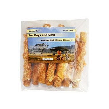 Rolka z vepř. kůže s kuřecím masem 16 cm 450 g