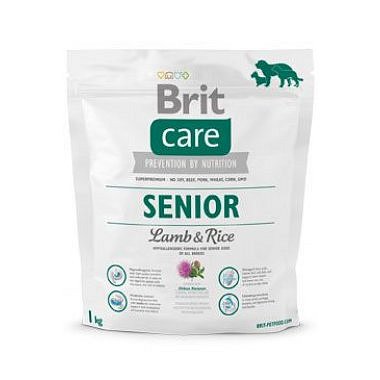 Brit Care Dog Senior Lamb & Rice 1 kg