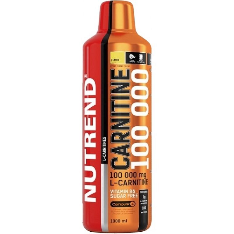 Nutrend Carnitine 100000 - 1000 ml, pomeranč