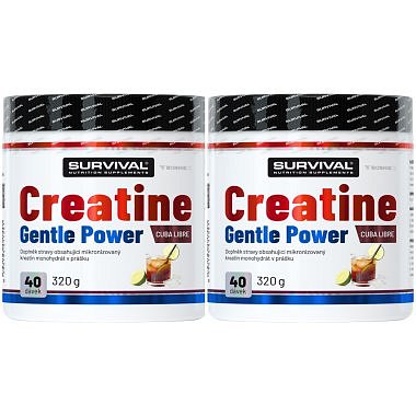 Survival Creatine Monohydrate 320 g, cuba libre - AKCE 1+1