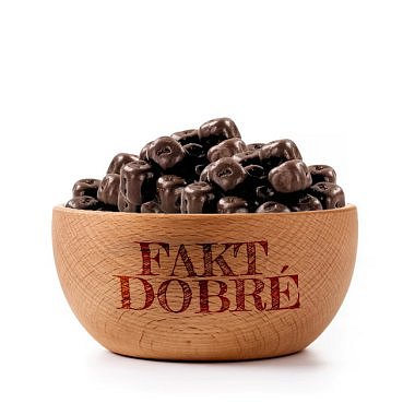 FAKT DOBRÉ Kokos kostky v hořké čoko 200 g