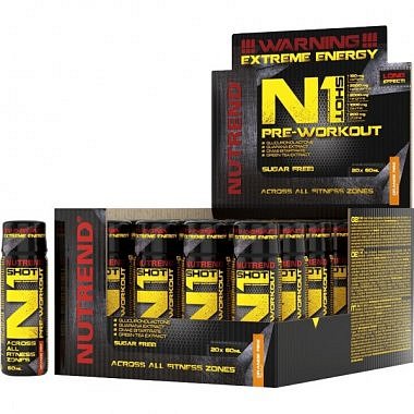 Nutrend N1 Shot - 20x 60 ml, lesní směs