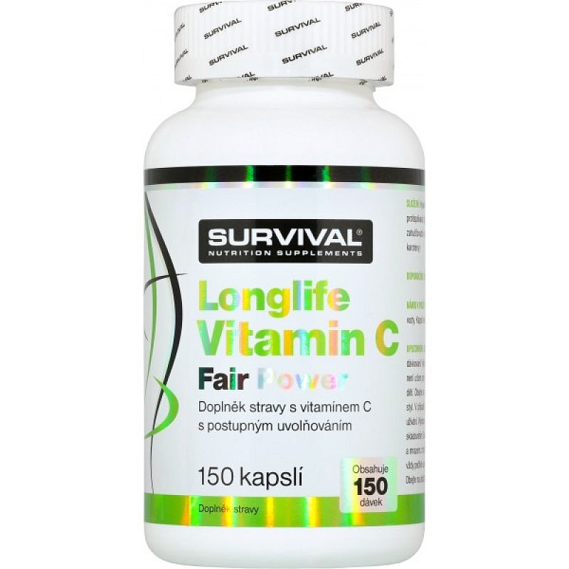 Survival Longlife Vitamin C Fair Power 150 cps