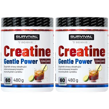 Survival Creatine Monohydrate 480 g, cuba libre - AKCE 1+1