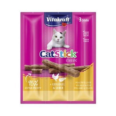 Vitakraft Cat Stick Clasic Poultry/Liver 3 ks