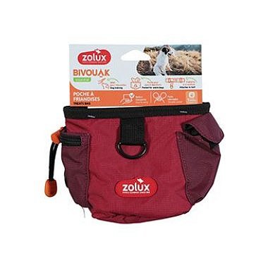 Zolux Taška na pamlsky BIVOUAK červená