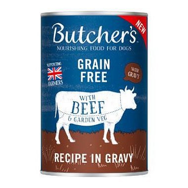 Butcher's Dog Original hovězí v omáčce konz. 400 g