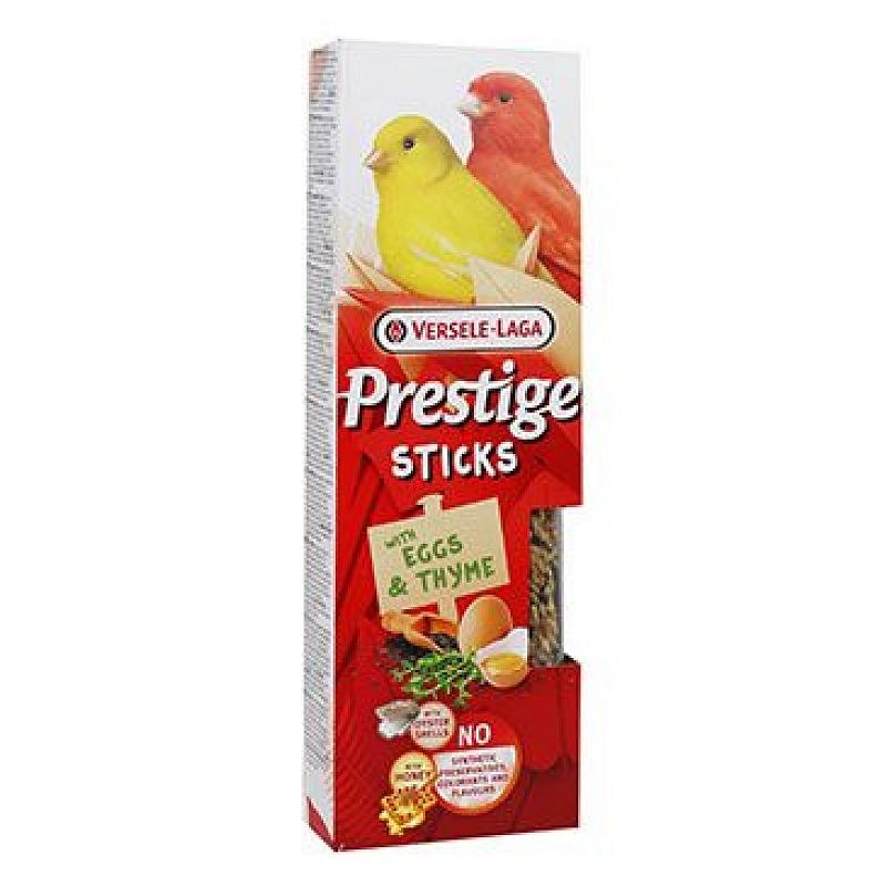 VL Prestige Sticks pro kanáry Eggs&Thyme 2x30g
