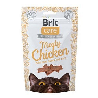 Brit Care Cat Snack Meaty Chicken 50 g