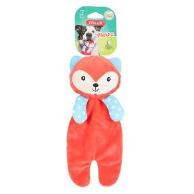 Hračka pes MAXOU Standing plyš oranžová Zolux