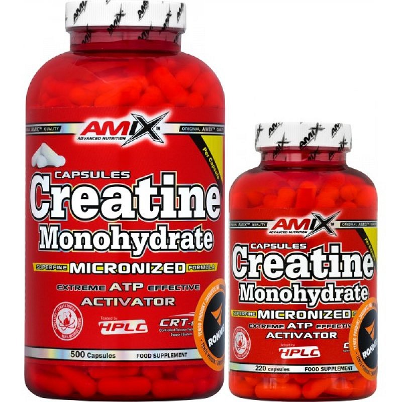 Amix Creatine Monohydrate Caps 500 cps + 220 cps
