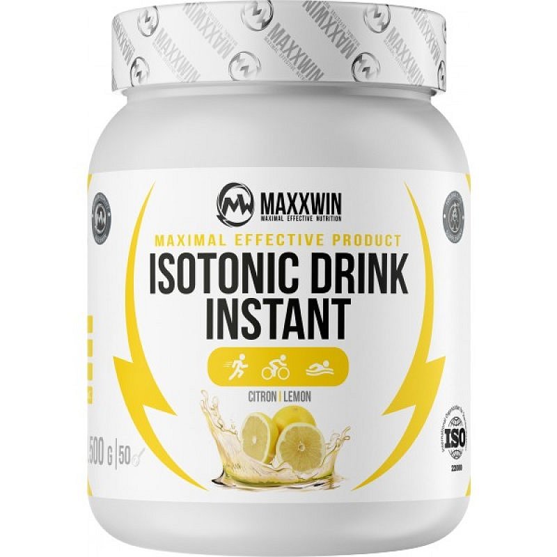 MaxxWin Isotonic Drink Instant - 1500 g, zelené jablko