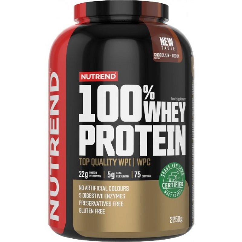 Nutrend 100 % Whey Protein - 2250 g, ananas-kokos