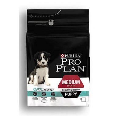 ProPlan Dog Puppy Medium Optidigest jehněčí 12 kg