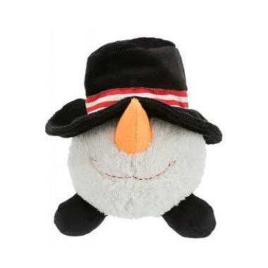 Trixie Vánoční Míček Sněhulák plyš 18-29cm