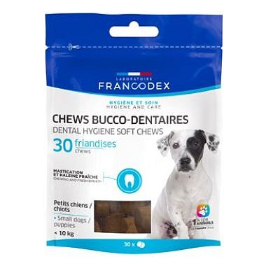 Francodex Pochoutka Dental Hygiene pro štěňata 75 g